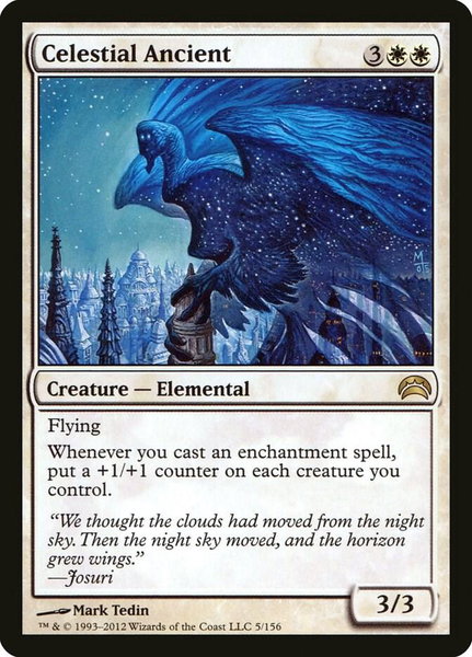 Celestial Ancient - Planechase 2012 Magic: The Gathering trading card