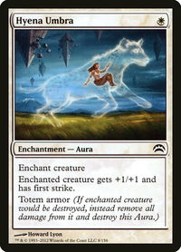 Hyena Umbra - Planechase 2012 (PC2) #8 - Common Magic: The Gathering Trading Card