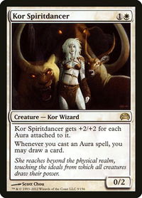 Kor Spiritdancer - Planechase 2012 (PC2) #9 - Rare Magic: The Gathering Trading Card