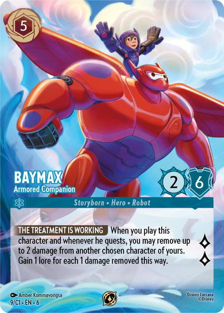 Baymax - Armored Companion - Disney Lorcana Promo Cards Disney Lorcana trading card