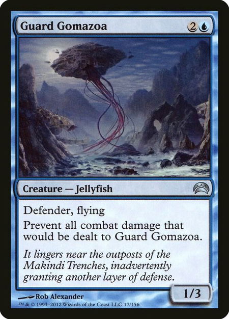 Guard Gomazoa - Planechase 2012 Magic: The Gathering trading card