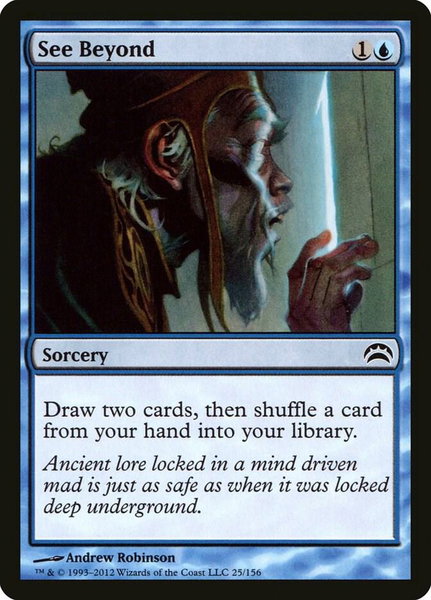 See Beyond - Planechase 2012 Magic: The Gathering trading card