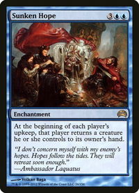 Sunken Hope - Planechase 2012 (PC2) #26 - Rare Magic: The Gathering Trading Card