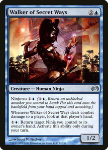 Walker of Secret Ways - Planechase 2012 (PC2) #27 - Uncommon Magic: The Gathering Trading Card