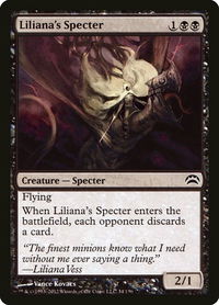 Liliana's Specter - Planechase 2012 (PC2) #34 - Common Magic: The Gathering Trading Card