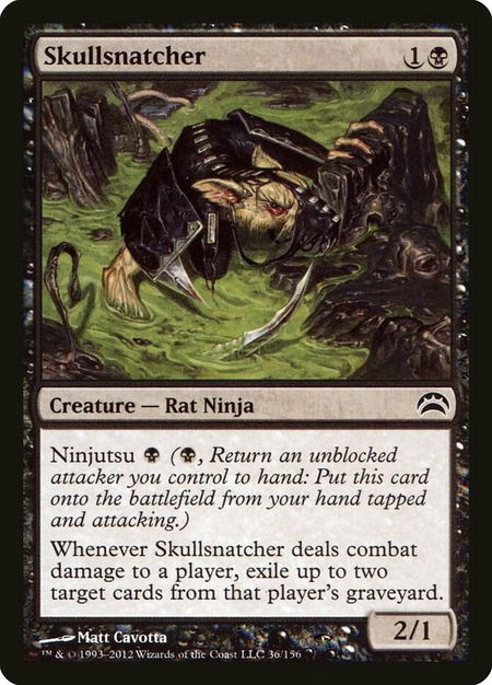 Skullsnatcher - Planechase 2012 Magic: The Gathering trading card