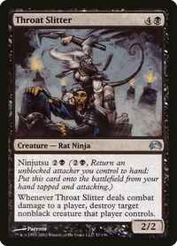 Throat Slitter - Planechase 2012 (PC2) #37 - Uncommon Magic: The Gathering Trading Card