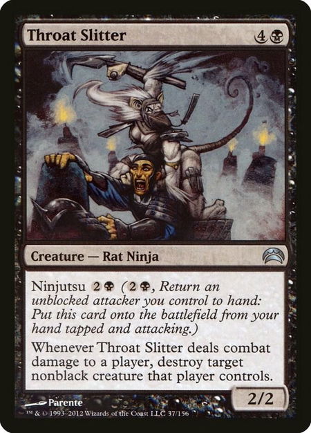 Throat Slitter - Planechase 2012 Magic: The Gathering trading card