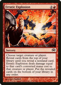 Erratic Explosion - Planechase 2012 (PC2) #41 - Common Magic: The Gathering Trading Card