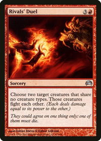 Rivals' Duel - Planechase 2012 (PC2) #51 - Uncommon Magic: The Gathering Trading Card