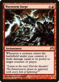 Warstorm Surge - Planechase 2012 (PC2) #54 - Rare Magic: The Gathering Trading Card