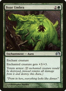 Boar Umbra - Planechase 2012 (PC2) #58 - Uncommon Magic: The Gathering Trading Card