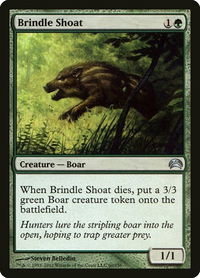 Brindle Shoat - Planechase 2012 (PC2) #60 - Uncommon Magic: The Gathering Trading Card