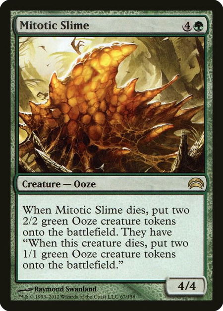 Mitotic Slime - Planechase 2012 Magic: The Gathering trading card