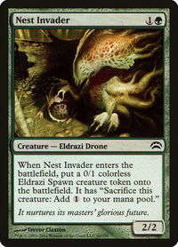Nest Invader - Planechase 2012 (PC2) #69 - Common Magic: The Gathering Trading Card