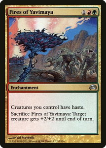 Fires of Yavimaya - Planechase 2012 (PC2) #92 - Uncommon Magic: The Gathering Trading Card