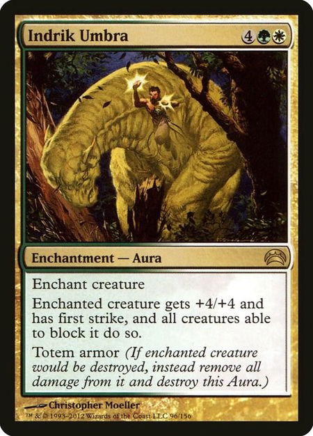 Indrik Umbra - Planechase 2012 Magic: The Gathering trading card