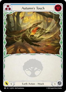 Autumn's Touch (Blue) - Armory Deck: Jarl Vetreidi  #AJV014 - Common Flesh and Blood Trading Card