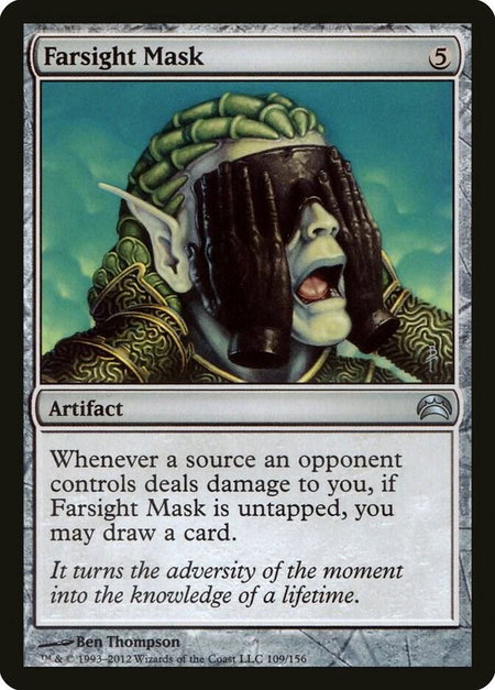 Farsight Mask - Planechase 2012 Magic: The Gathering trading card