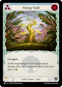 Strong Yield (Blue) - Armory Deck: Jarl Vetreidi  #AJC024 - Common Flesh and Blood Trading Card