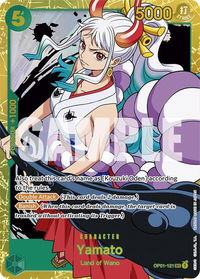 Yamato (OP01-121) (Reprint) - Premium Booster -The Best- (PRB-01) #OP01-121 - Secret Rare One Piece Trading Card