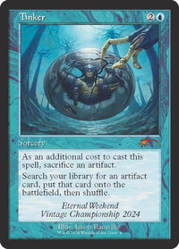 Tinker (Retro Frame) (Eternal Weekend 2024 Promo) - Unique and Miscellaneous Promos (UMP) #1 - Promo Magic: The Gathering Trading Card