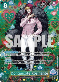 Donquixote Rosinante (SP) - Emperors in the New World (OP09) #OP04-119 - Secret Rare One Piece Trading Card