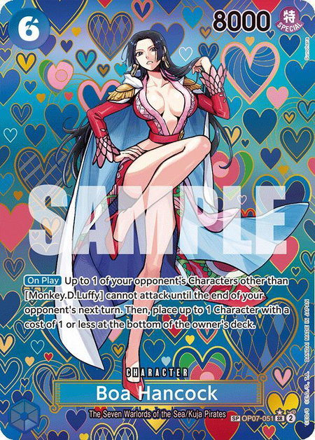 Boa Hancock (SP) - Emperors in the New World One Piece trading card