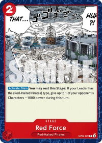 Red Force - Emperors in the New World (OP09) #OP09-021 - Common One Piece Trading Card