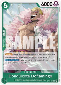Donquixote Doflamingo - Emperors in the New World (OP09) #OP09-031 - Rare One Piece Trading Card