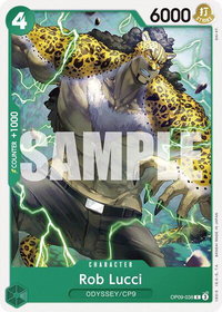 Rob Lucci (038) - Emperors in the New World (OP09) #OP09-038 - Common One Piece Trading Card