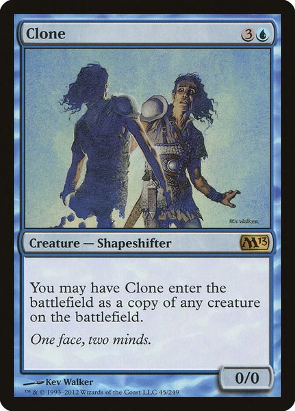 Clone - Magic 2013 (M13) Magic: The Gathering trading card