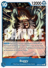 Buggy (051) - Emperors in the New World (OP09) #OP09-051 - Rare One Piece Trading Card