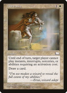 Abeyance - Weatherlight (WTH) #1 - Rare Magic: The Gathering Trading Card