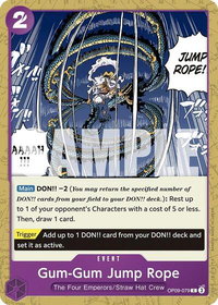 Gum-Gum Jump Rope - Emperors in the New World (OP09) #OP09-079 - Common One Piece Trading Card