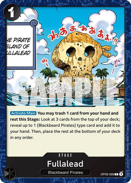 Fullalead - Emperors in the New World One Piece trading card
