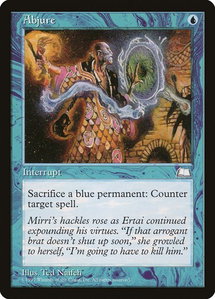 Abjure - Weatherlight (WTH) #31 - Common Magic: The Gathering Trading Card