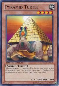 Pyramid Turtle - Gold Series: Haunted Mine YuGiOh trading card