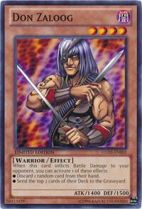 Don Zaloog - Gold Series: Haunted Mine YuGiOh trading card