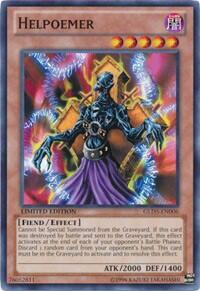 Helpoemer - Gold Series: Haunted Mine (GLD5) #GLD5-EN006 - Common / Short Print YuGiOh Trading Card