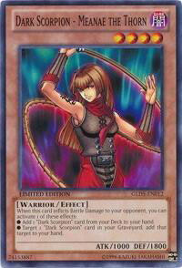Dark Scorpion - Meanae the Thorn - Gold Series: Haunted Mine (GLD5) #GLD5-EN012 - Common / Short Print YuGiOh Trading Card