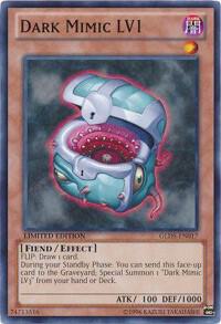 Dark Mimic LV1 - Gold Series: Haunted Mine YuGiOh trading card