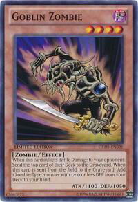 Goblin Zombie - Gold Series: Haunted Mine (GLD5) #GLD5-EN021 - Common / Short Print YuGiOh Trading Card