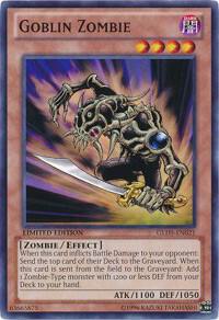 Goblin Zombie - Gold Series: Haunted Mine YuGiOh trading card
