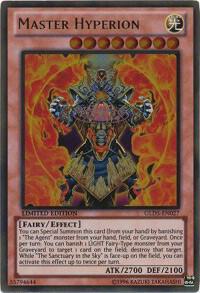 Master Hyperion - Gold Series: Haunted Mine YuGiOh trading card