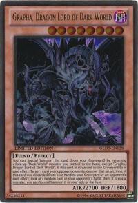 Grapha, Dragon Lord of Dark World - Gold Series: Haunted Mine YuGiOh trading card