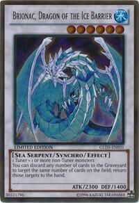 Brionac, Dragon of the Ice Barrier - Gold Series: Haunted Mine (GLD5) #GLD5-EN031 - Rare YuGiOh Trading Card