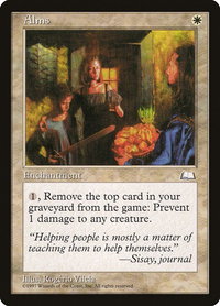 Alms - Weatherlight (WTH) #3 - Common Magic: The Gathering Trading Card