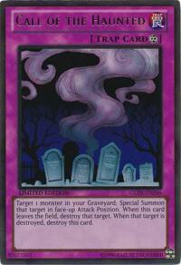 Call of the Haunted trading card from Gold Series: Haunted Mine Call of the Haunted - Gold Series: Haunted Mine YuGiOh trading card