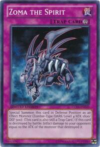 Zoma the Spirit - Gold Series: Haunted Mine (GLD5) #GLD5-EN049 - Common / Short Print YuGiOh Trading Card